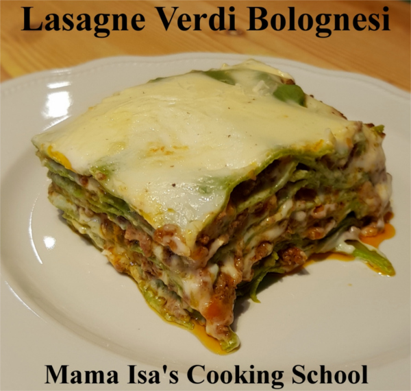 Lasagna cooking class