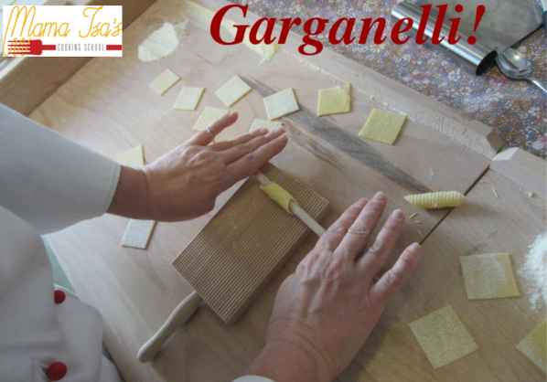 Homemade Garganelli Pasta
