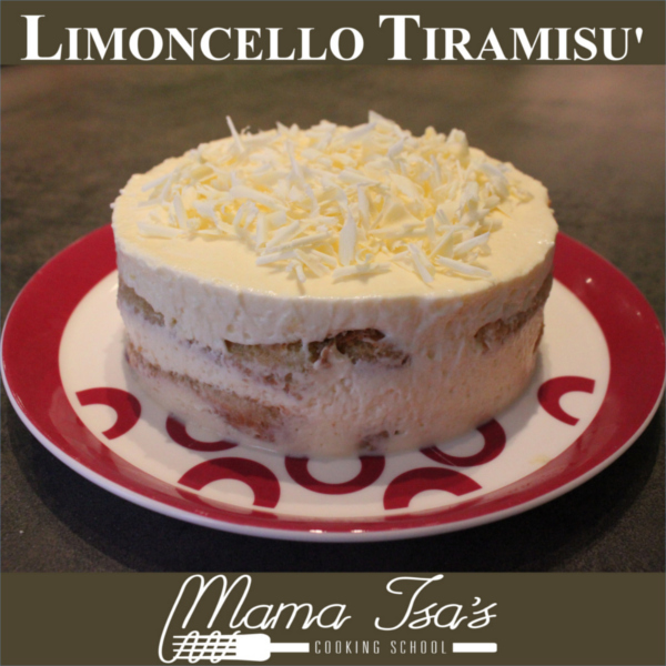 Tiramisu Class - Limoncello Tiramisu