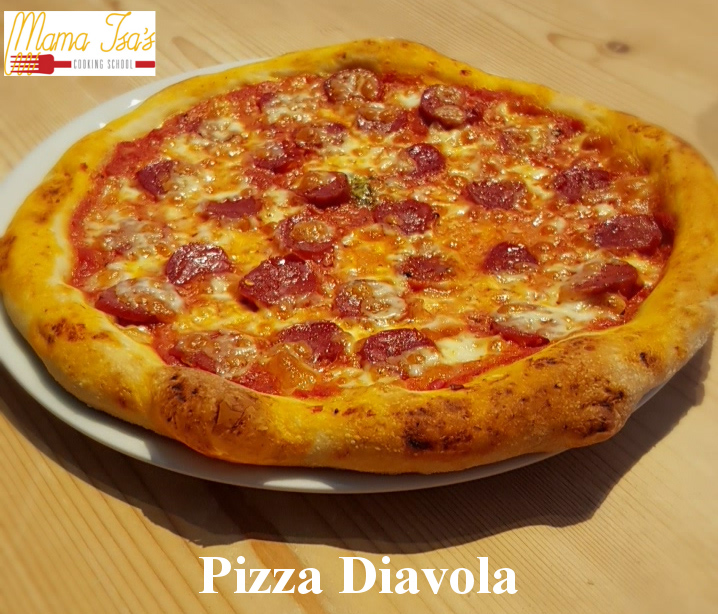 The real Pepperoni Pizza in Italy is Pizza Diavola