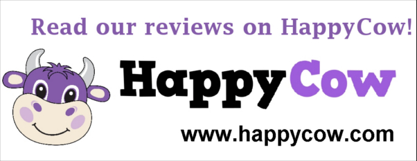 Read our reviews on HappyCow!