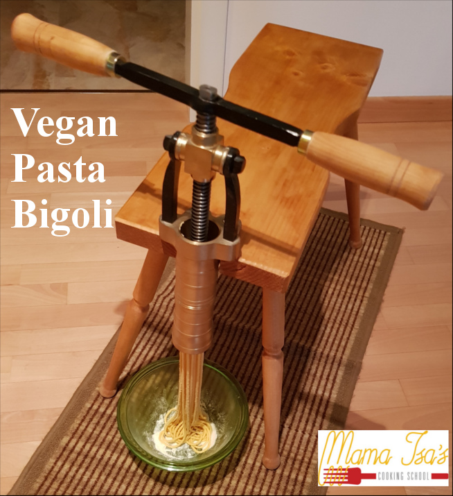 Vegan Cooking Classes in Italy Venice - Homemade Vegan Fresh pasta Bigoli