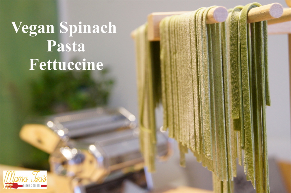 Vegan Cooking Classes in Italy Venice - Vegan Spinach Fresh pasta